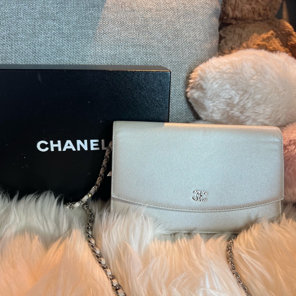 🩵Chanel WOC chain bag